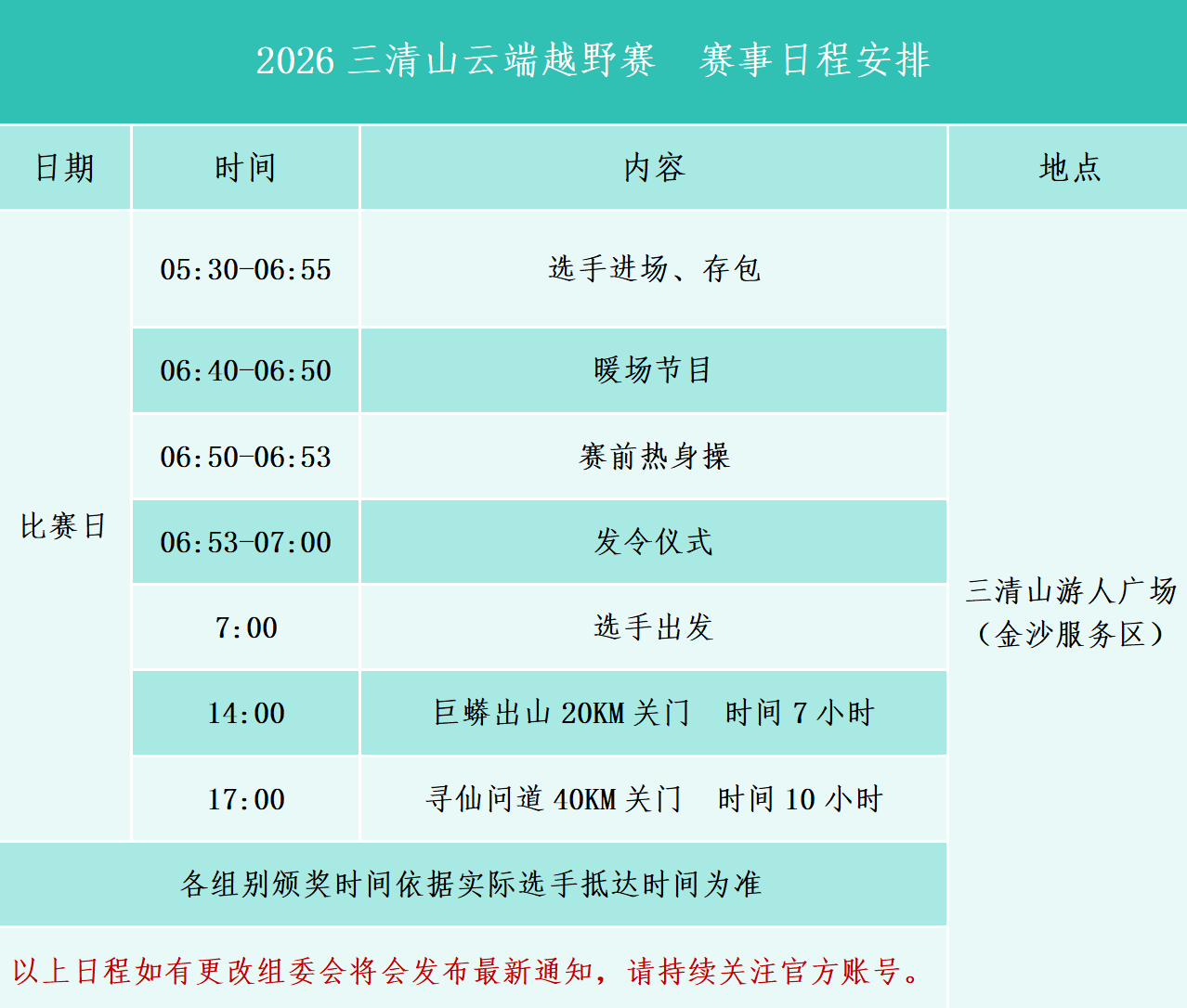 2026三清山云端越野赛 图片 6