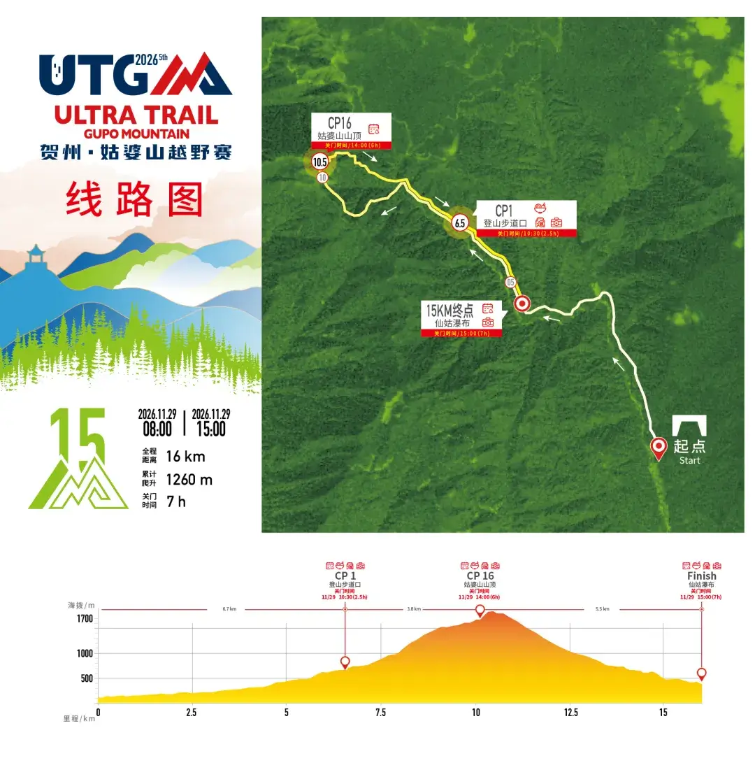 2026贺州姑婆山越野赛 图片 4