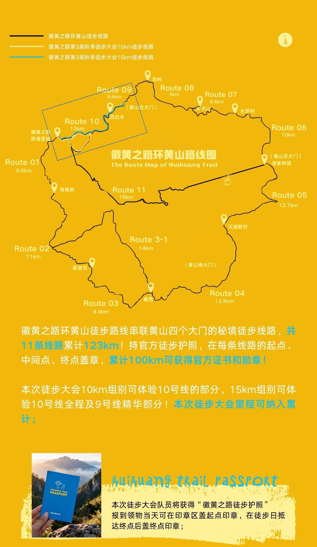 徽黄之路第3届秋季徒步大会 图片 15