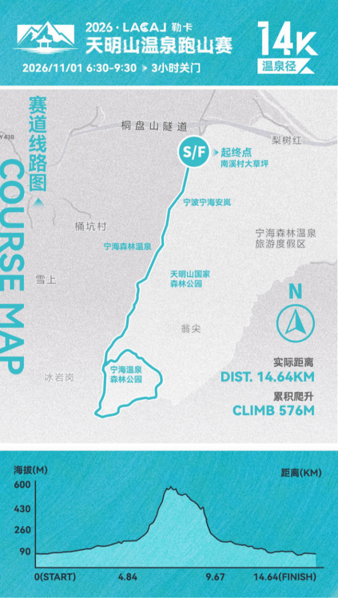 2026·LACAL勒卡·天明山温泉跑山赛 图片 3