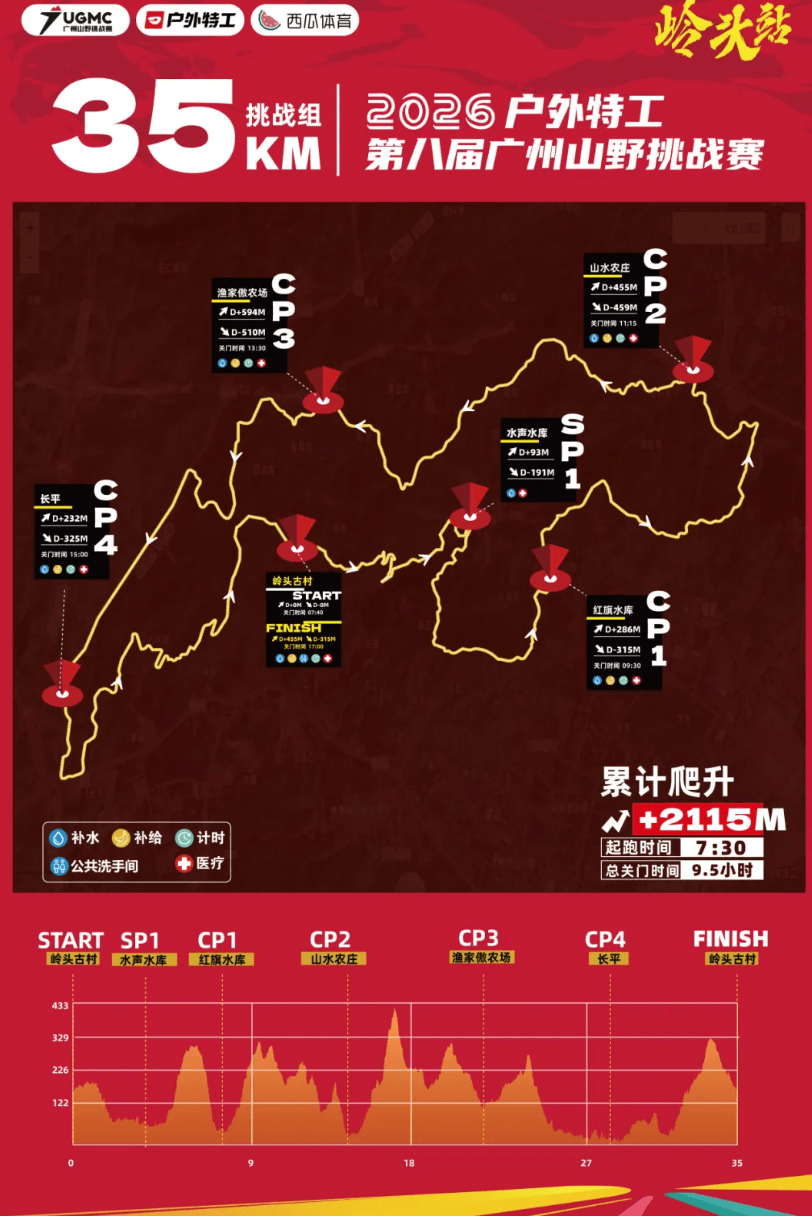 2026户外特工第八届广州山野挑战赛第三站岭头站 图片 1