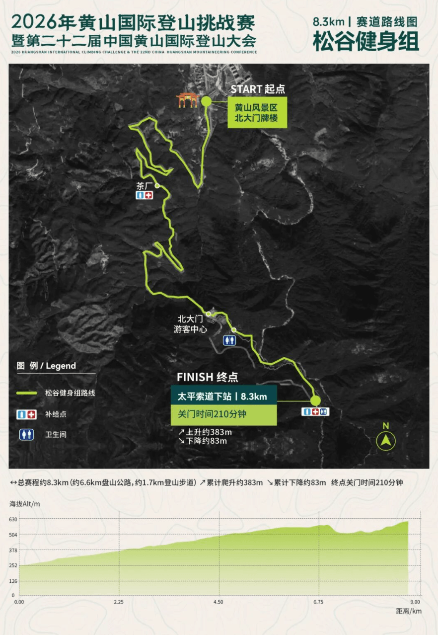 2026年黄山国际登山挑战赛暨第二十二届中国黄山国际登山大会 图片 2